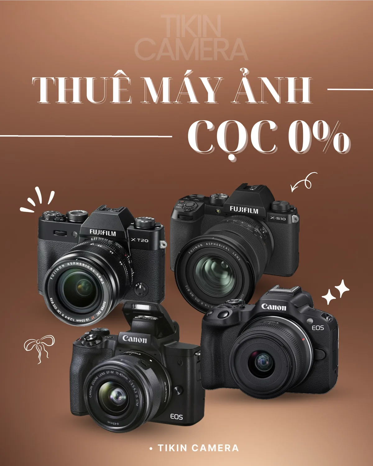 Thuê máy ảnh Tikin Camera