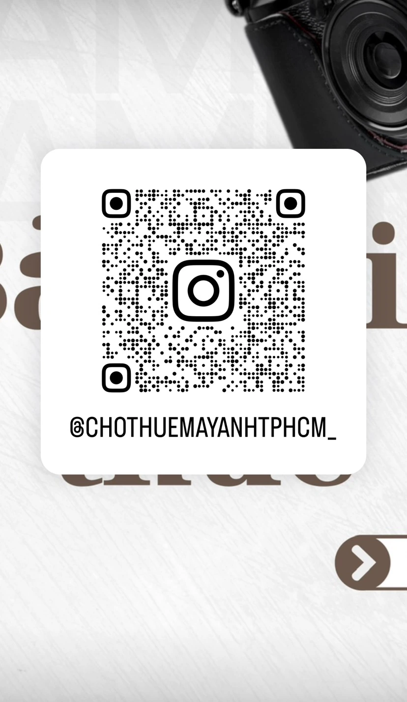 QR Instagram @chothuemayanhtphcm_
